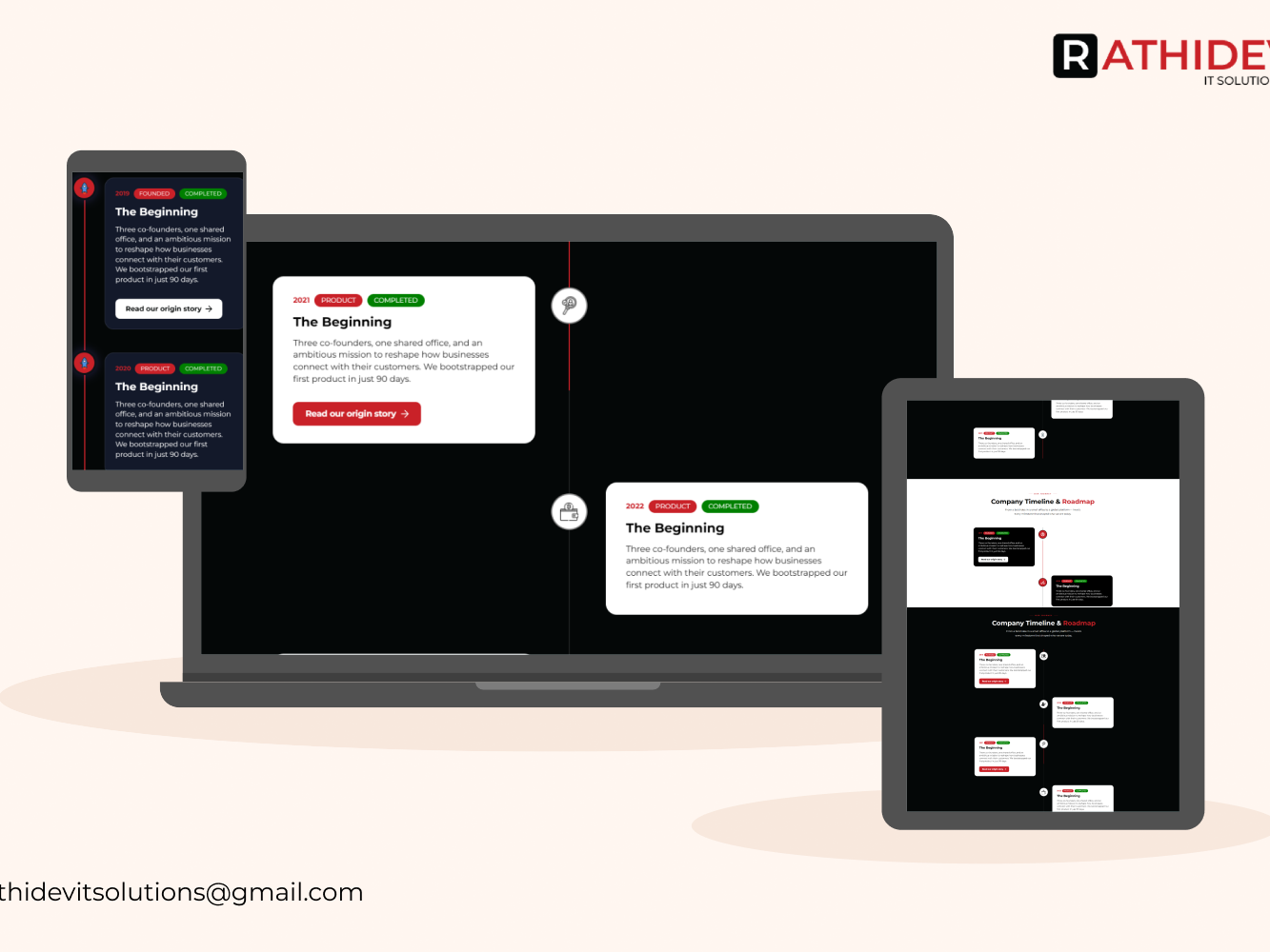 100% Responsive Across Devices