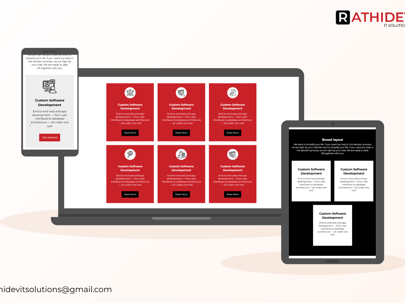 100% Responsive Across Devices